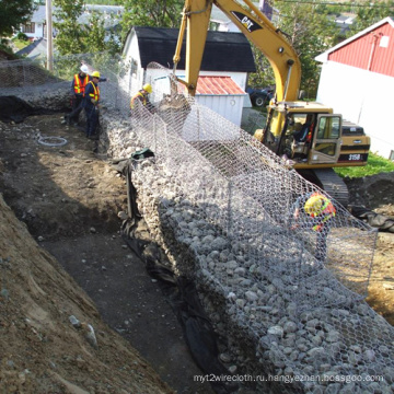 Изготовления Китая Гальванизированная Коробка Gabion Спецификации